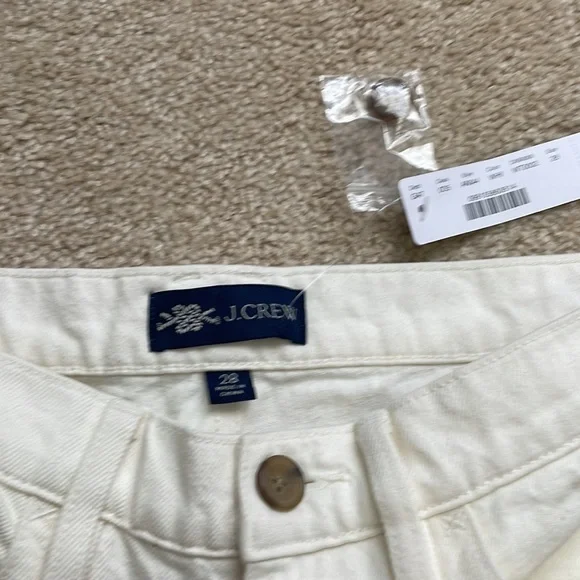 J.Crew straight leg off white jeans - Picture 4 of 6